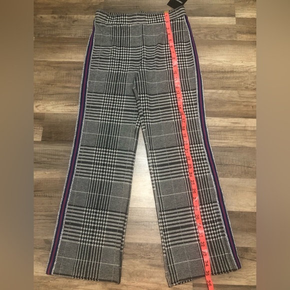 FOREVER 21 forever 21 HOUNDSTOOTH SLIM FIT SOFT PANts - Picture 3 of 4